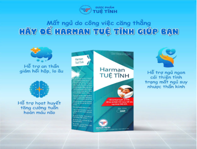 Harman Tuệ Tĩnh – Giải pháp tự nhiên cho người mất ngủ